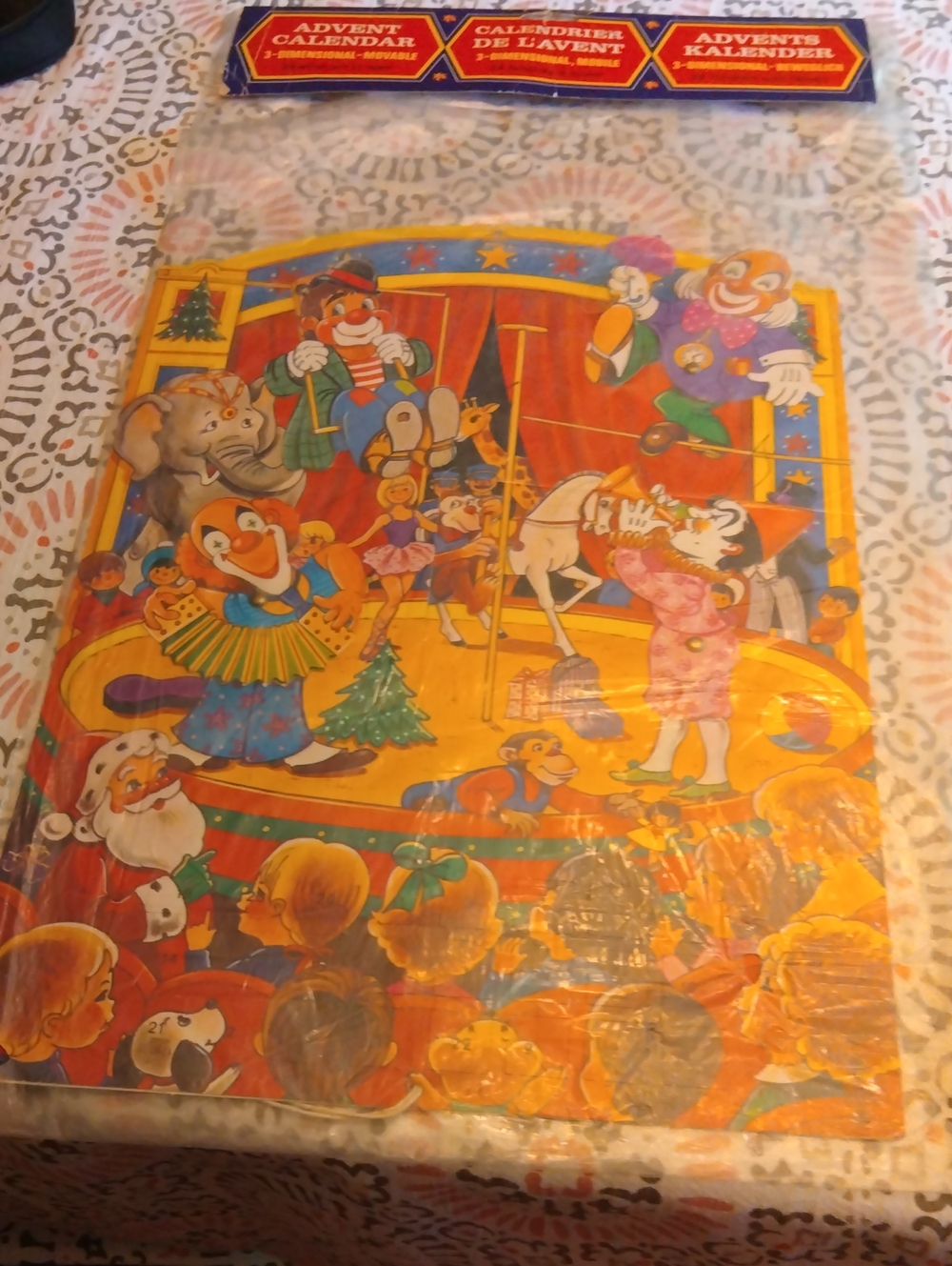 Vintage Advent Calender Still In The Package!